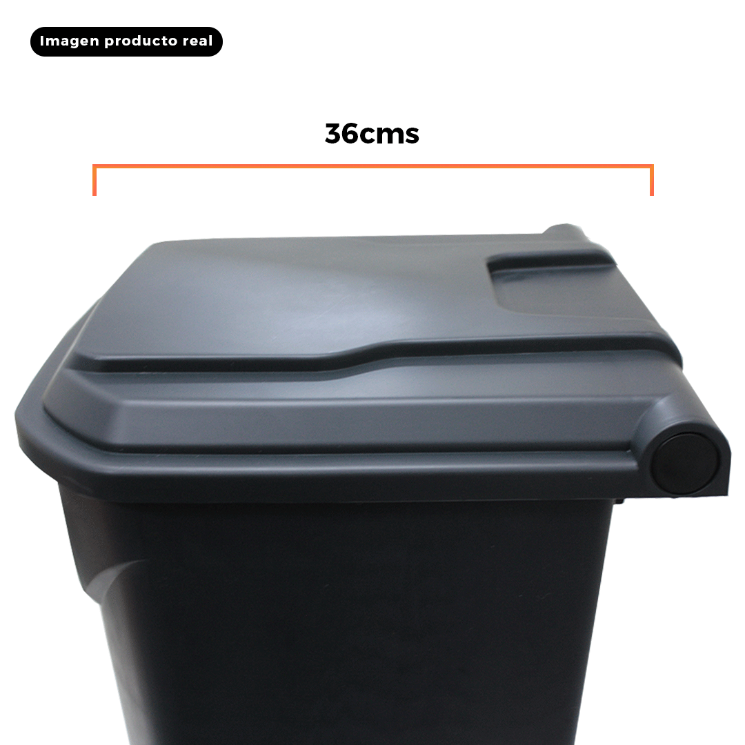 Contenedor de basura C 30lts con pedal - Imagen 5