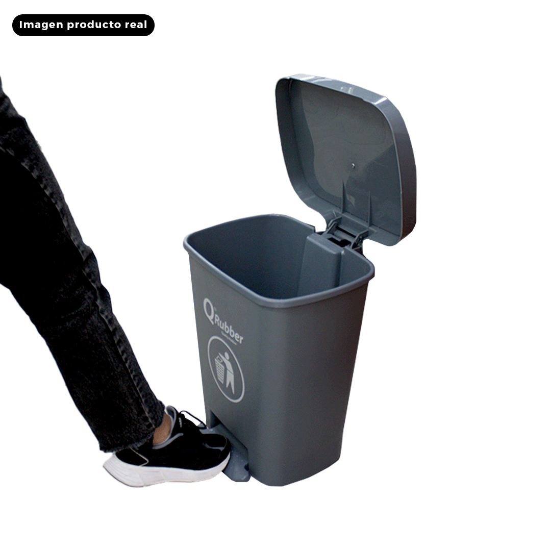 Contenedor de basura D 30lts con pedal - Imagen 3