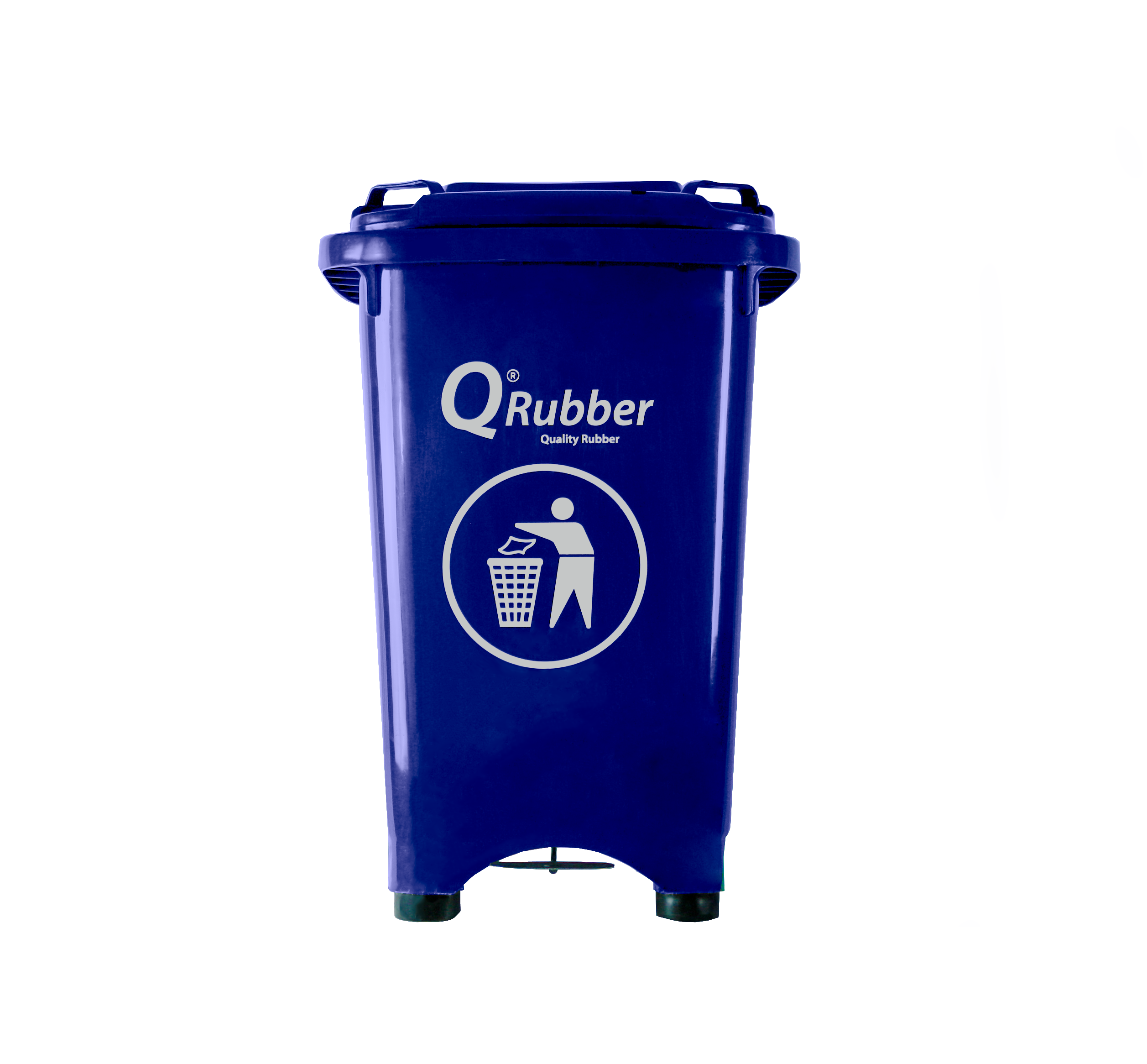 Contenedor de basura C 50lts con pedal metálico