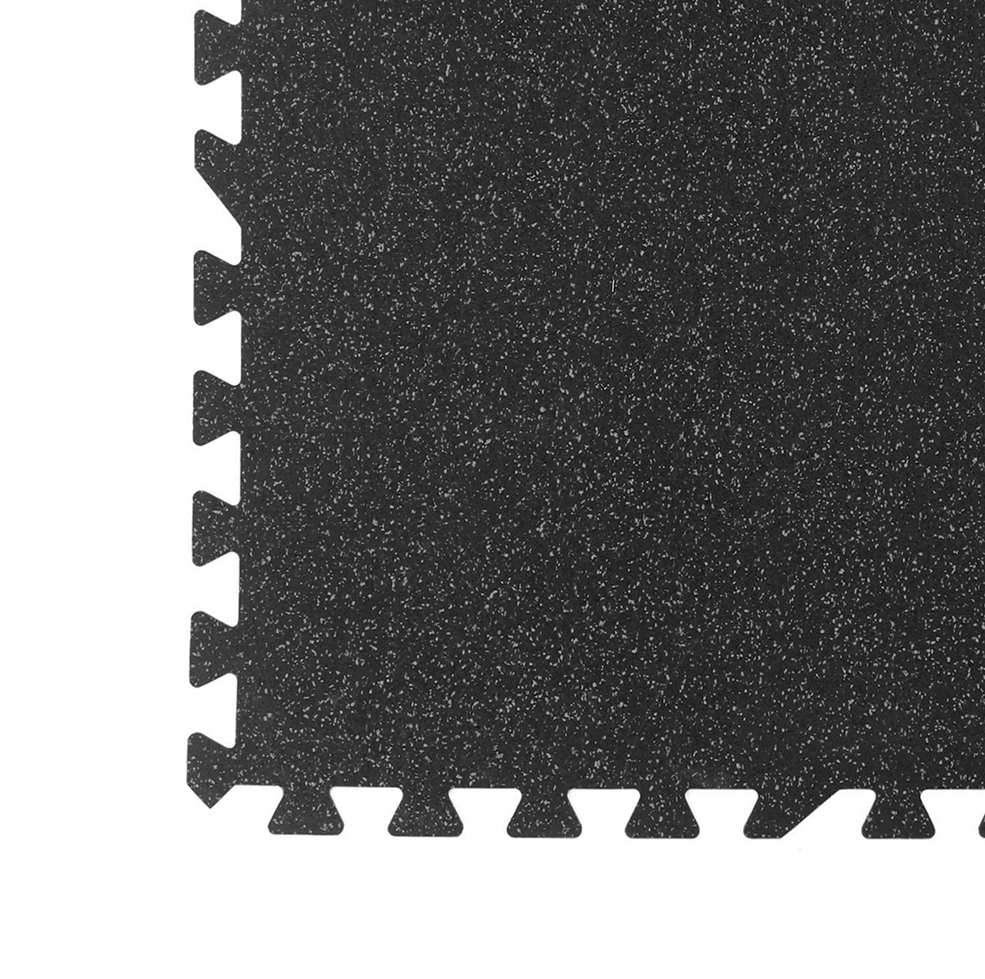 Plancha EPDM para gym | tipo puzzle | 12mm | color gris | 1*1mt