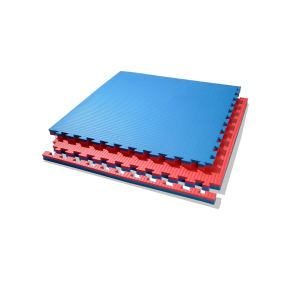 Plancha Tatami 1*1mt*4cm | color rojo/azul