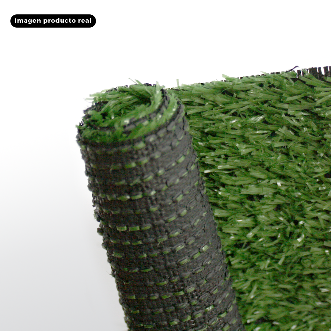 Pasto sintético ornamental | Tipo alfombra | densidad 8mm | Rollo 2*25mts
