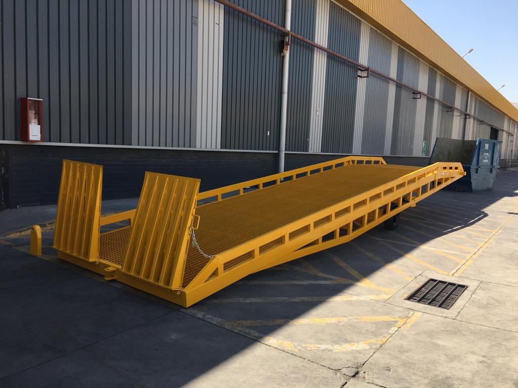 Rampa Móvil Hidráulica carga 10ton - Imagen 2