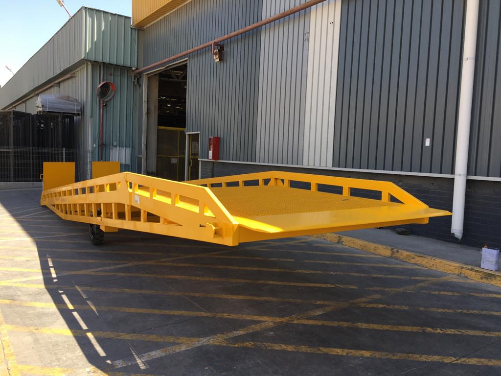 Rampa Móvil Hidráulica carga 10ton - Imagen 3
