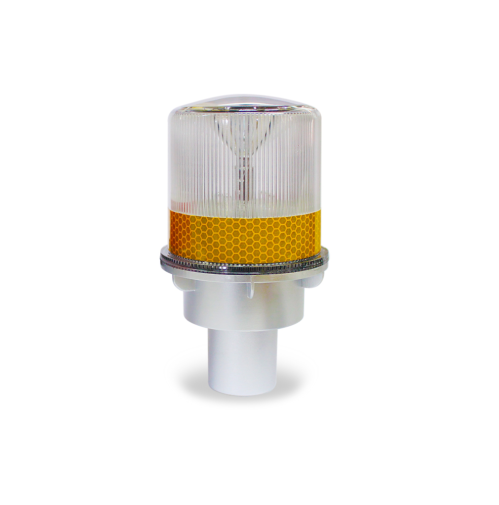 Baliza destellante solar LED