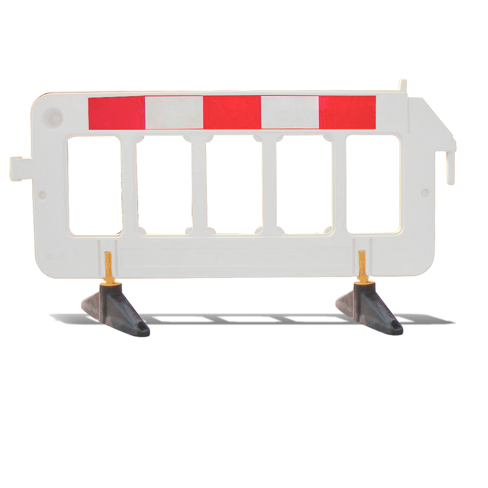 Barrera plástica tráfico premium 2*1mt - Imagen 2