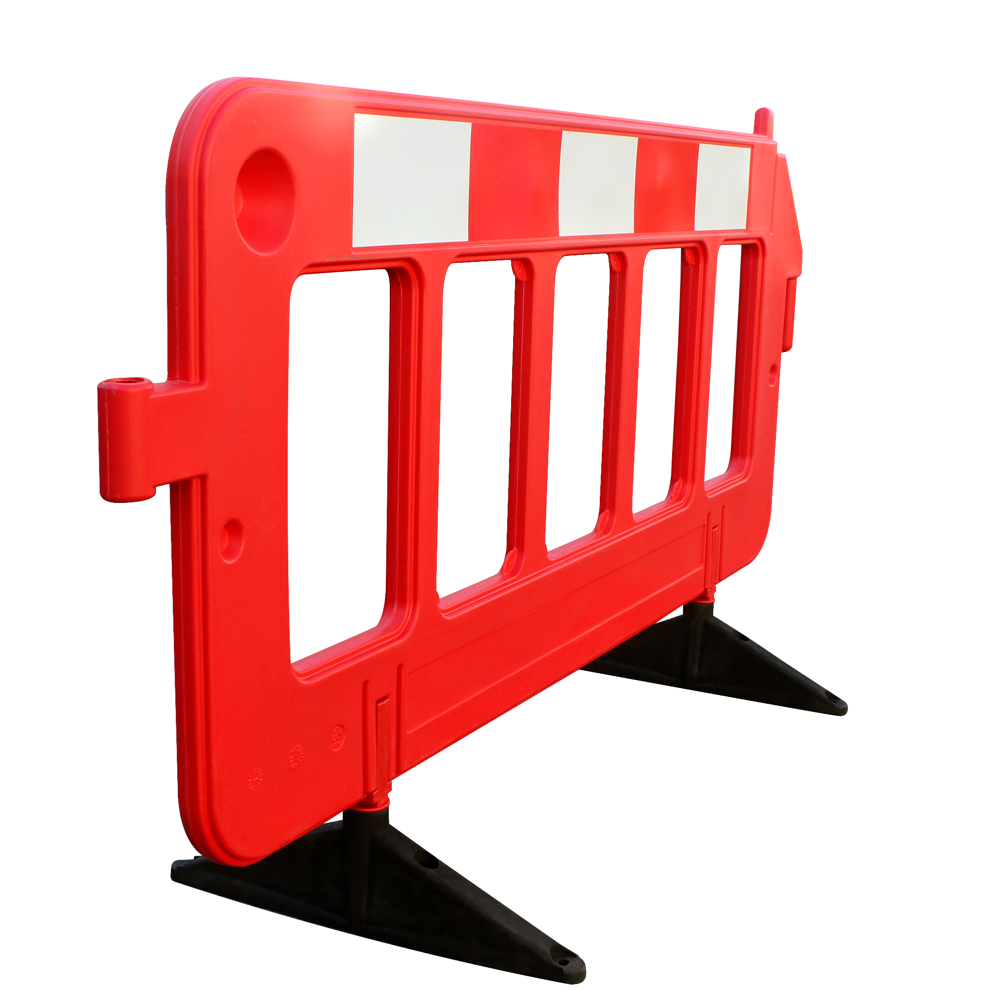 Barrera plástica tráfico premium 2*1mt - Imagen 3