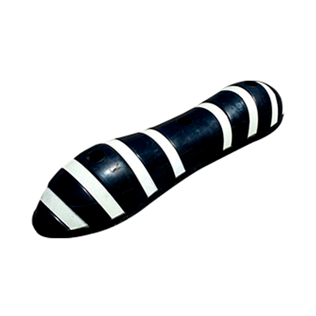 Canalizador para ciclovia tipo oruga