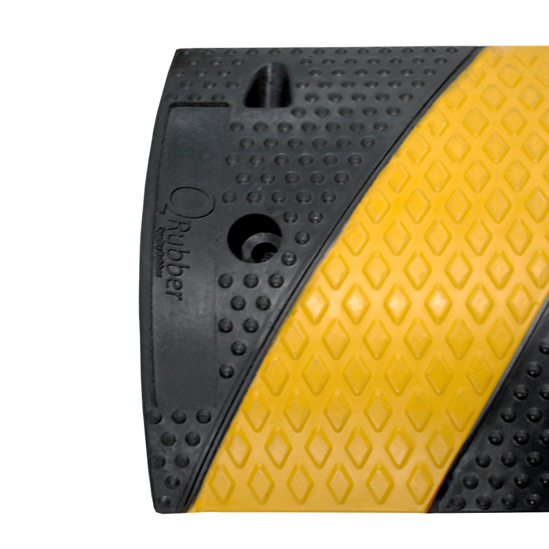 Lomo de toro | 90*30*5cm | color negro/amarillo | 4 Orificios - Imagen 2