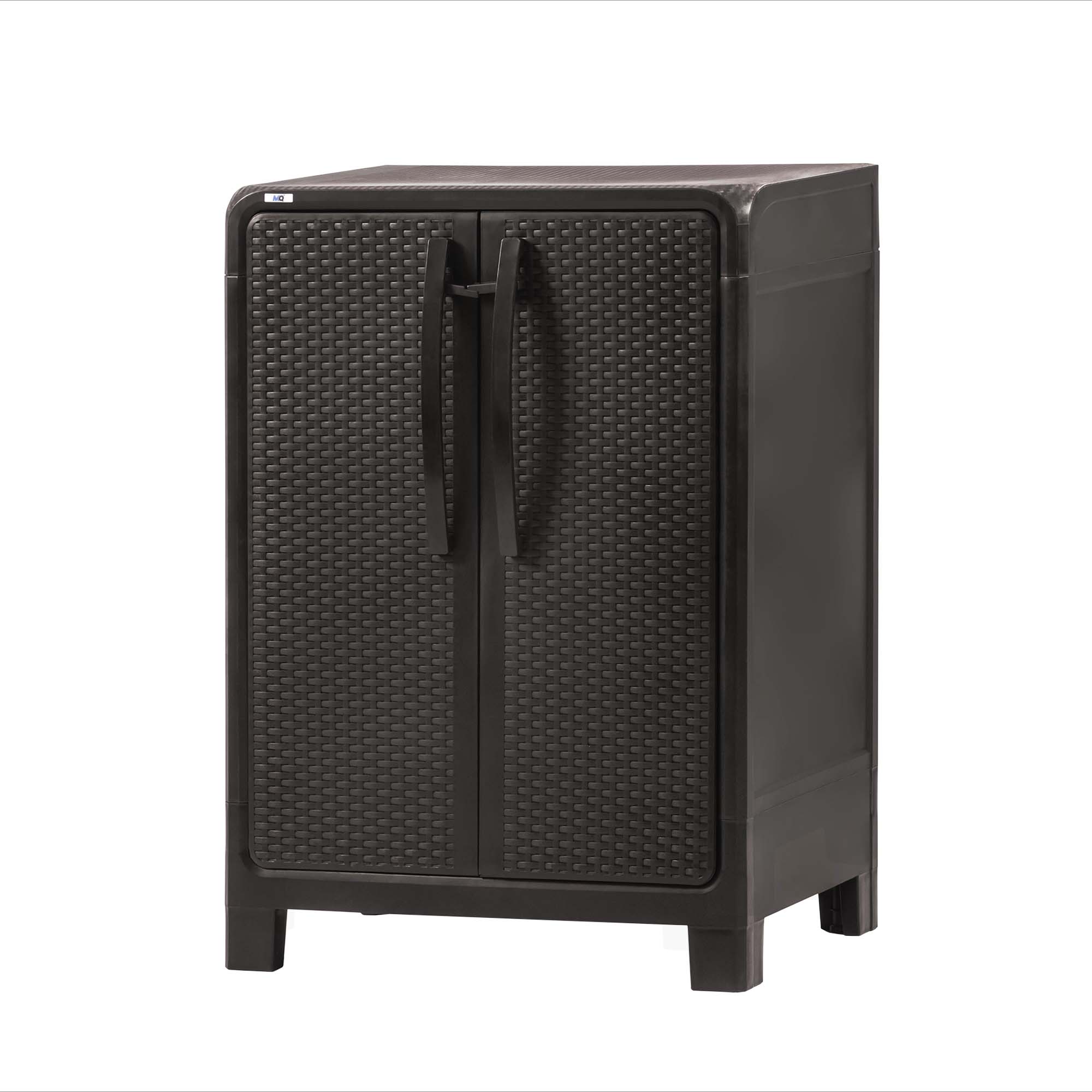 Armario multiuso | Modelo Ferrara | Mediano 100*70 *46cm | color café oscuro - MQ - Imagen 3