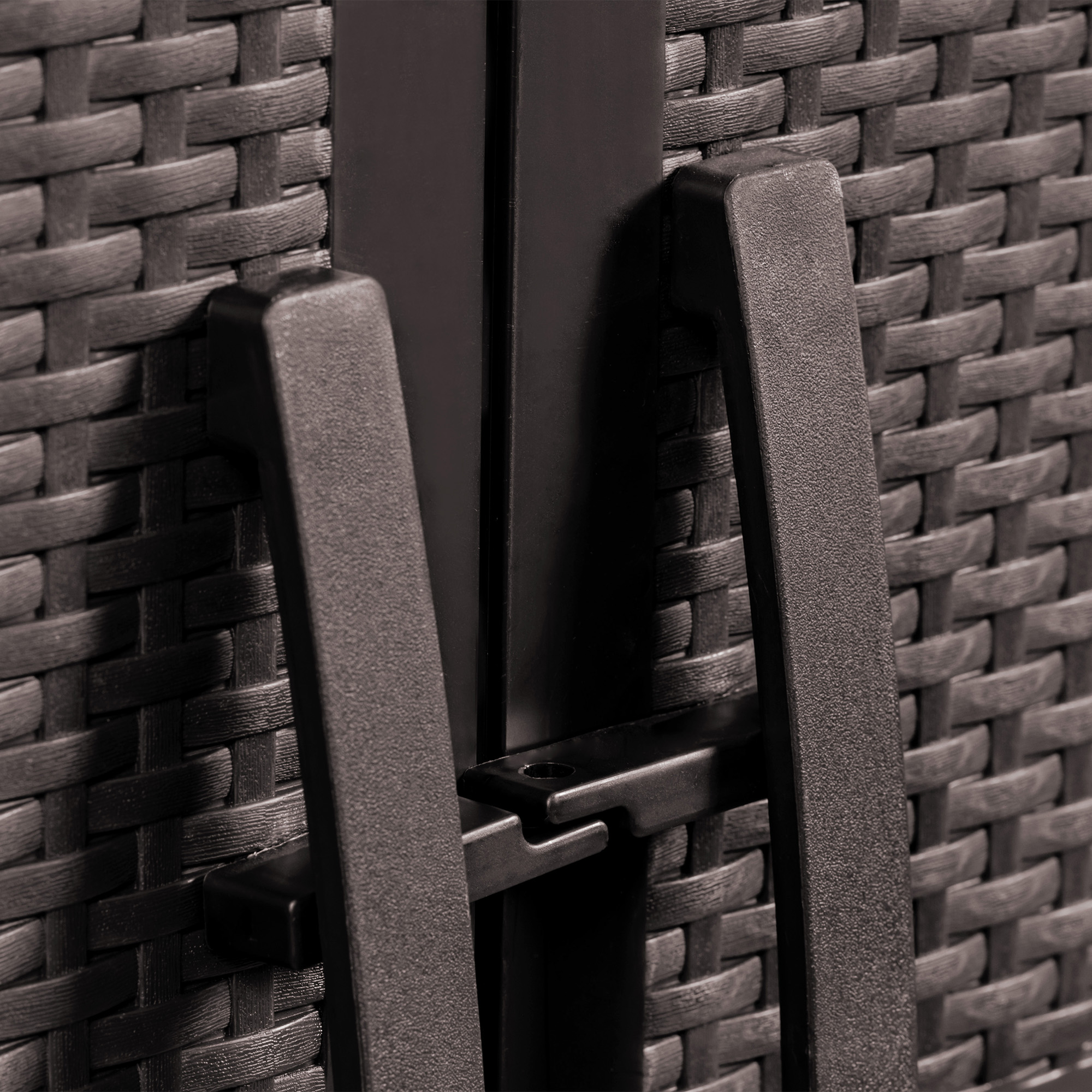 Armario para ropa | Modelo Ferrara | Grande 183*70*46cm | color café oscuro - MQ - Imagen 4