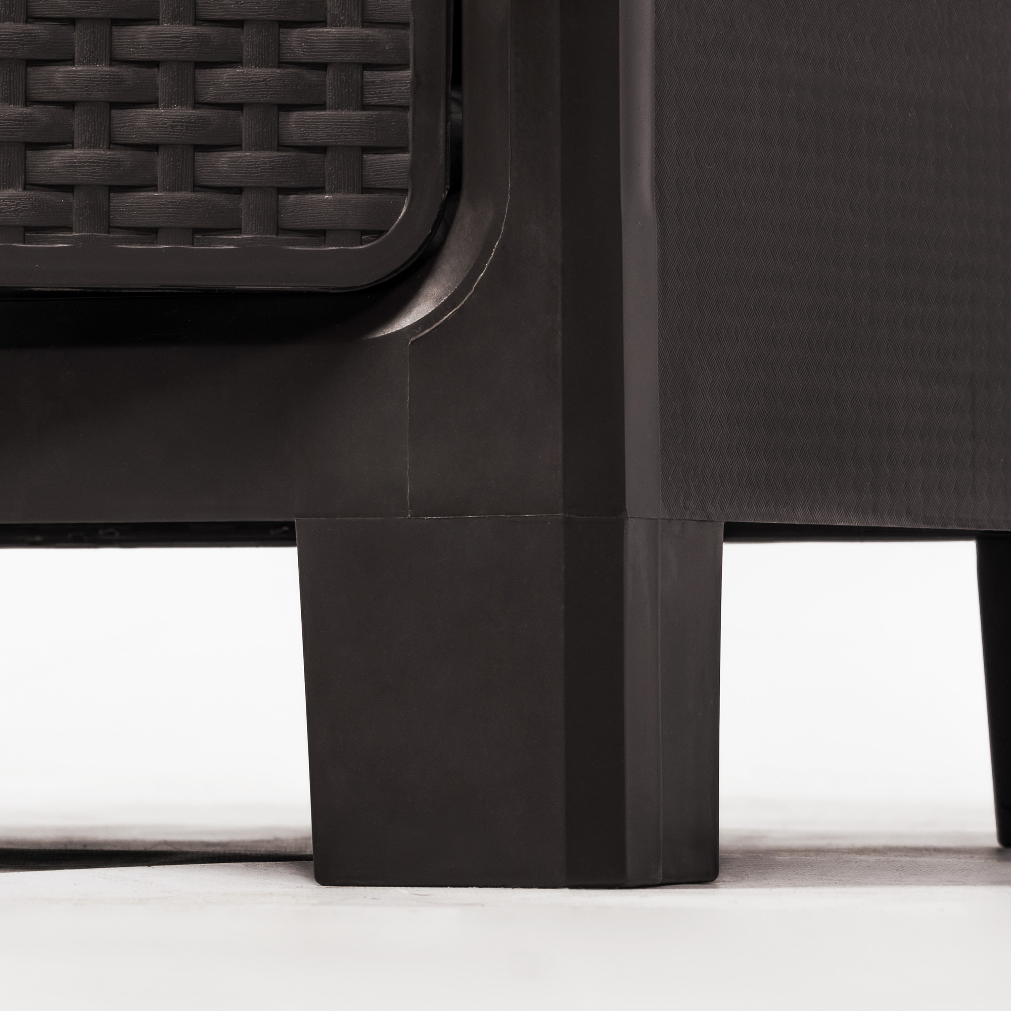 Armario para ropa | Modelo Ferrara | Grande 183*70*46cm | color café oscuro - MQ - Imagen 3