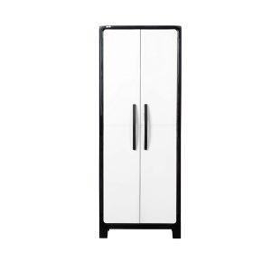 Armario multiuso | Modelo Eclypse | Grande 183*70 *46cm | color negro-gris - MQ