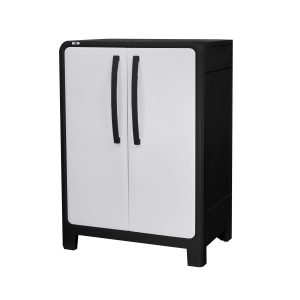 Armario multiuso | Modelo Eclypse | Mediano 100*70*46cm | color negro-gris - MQ