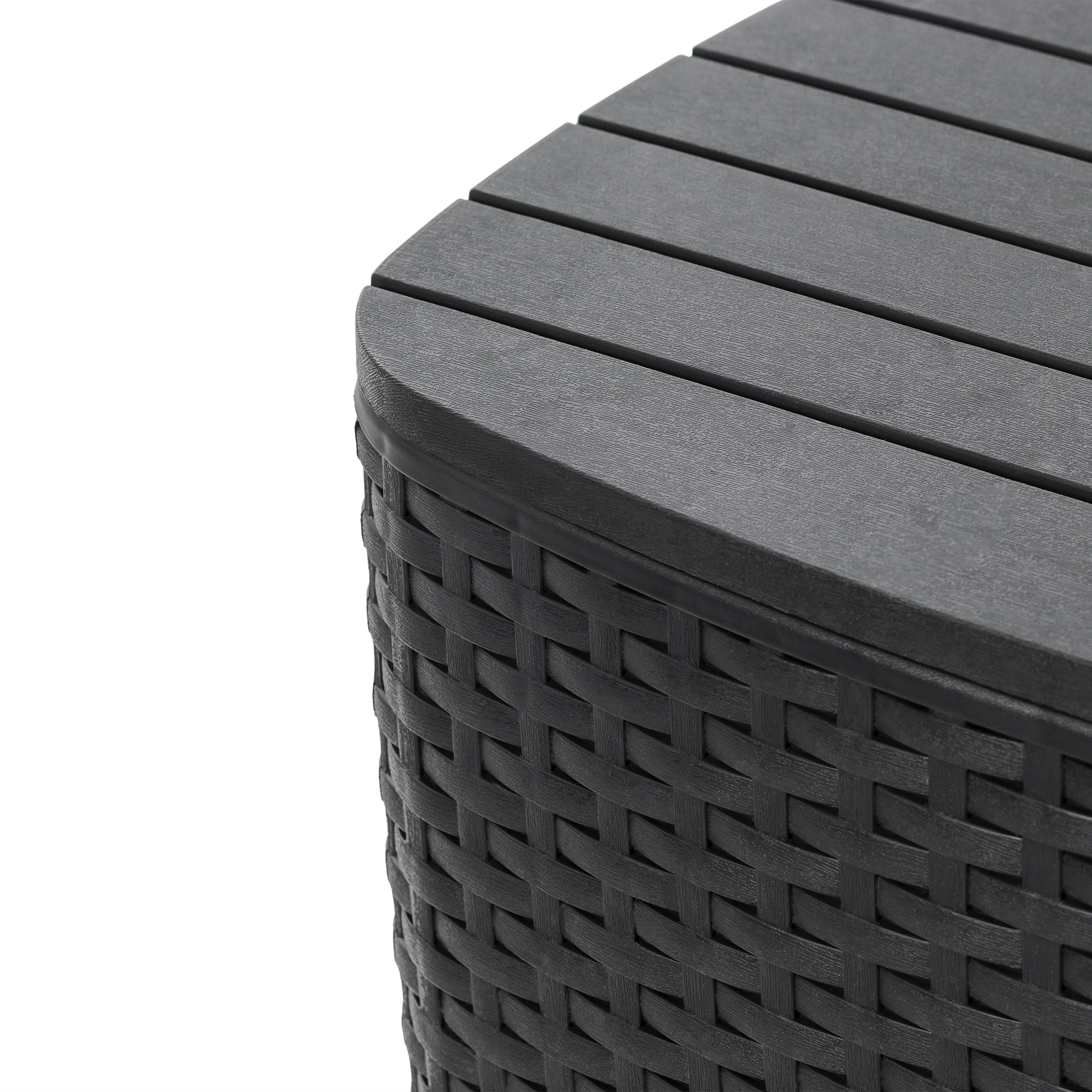 Juego de terraza estilo Capri | Modelo Comfort | color gris grafito - MQ - Imagen 7