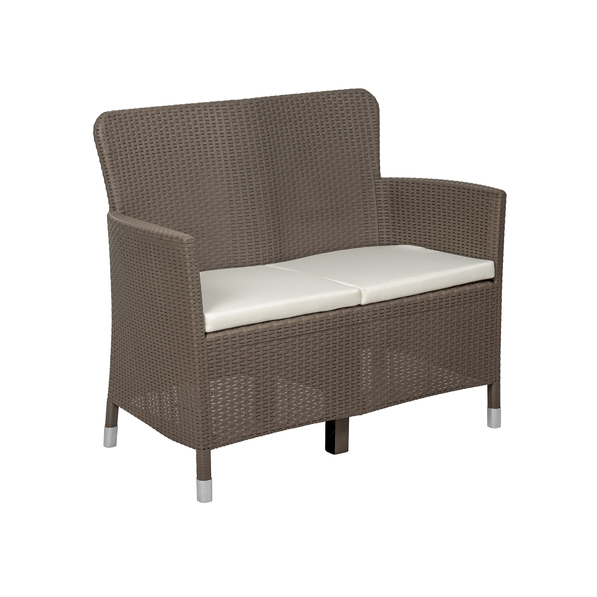 Juego de terraza estilo Capri | Modelo Comfort | color mocca - MQ - Imagen 4