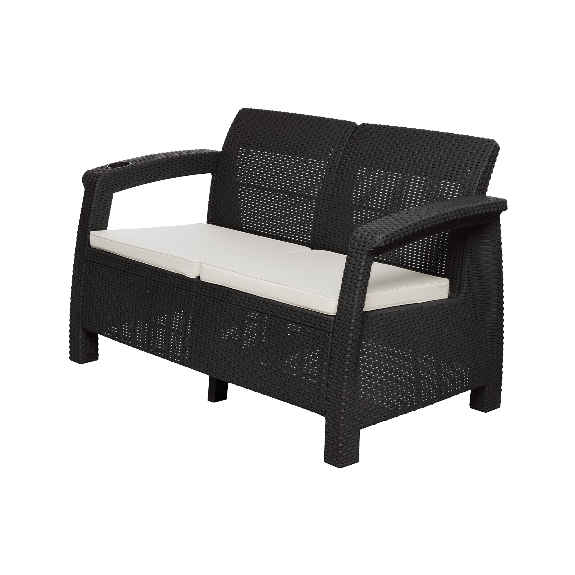 Juego de terraza estilo Ferrara | Modelo Comfort | color café oscuro - MQ - Imagen 4