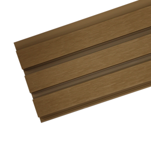 Wall Panel tabla/Revestimiento tableado tipo WPC | 2,4mts*169*26mm | tipo estriado | color café