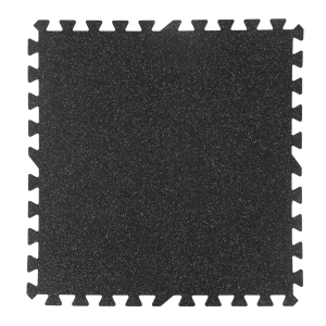 Plancha EPDM para gym | tipo puzzle | 05mm | color gris | 1*1mt