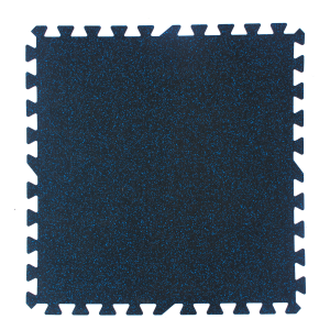 Plancha EPDM para gym | tipo puzzle | 05mm | color azul | 1*1mt