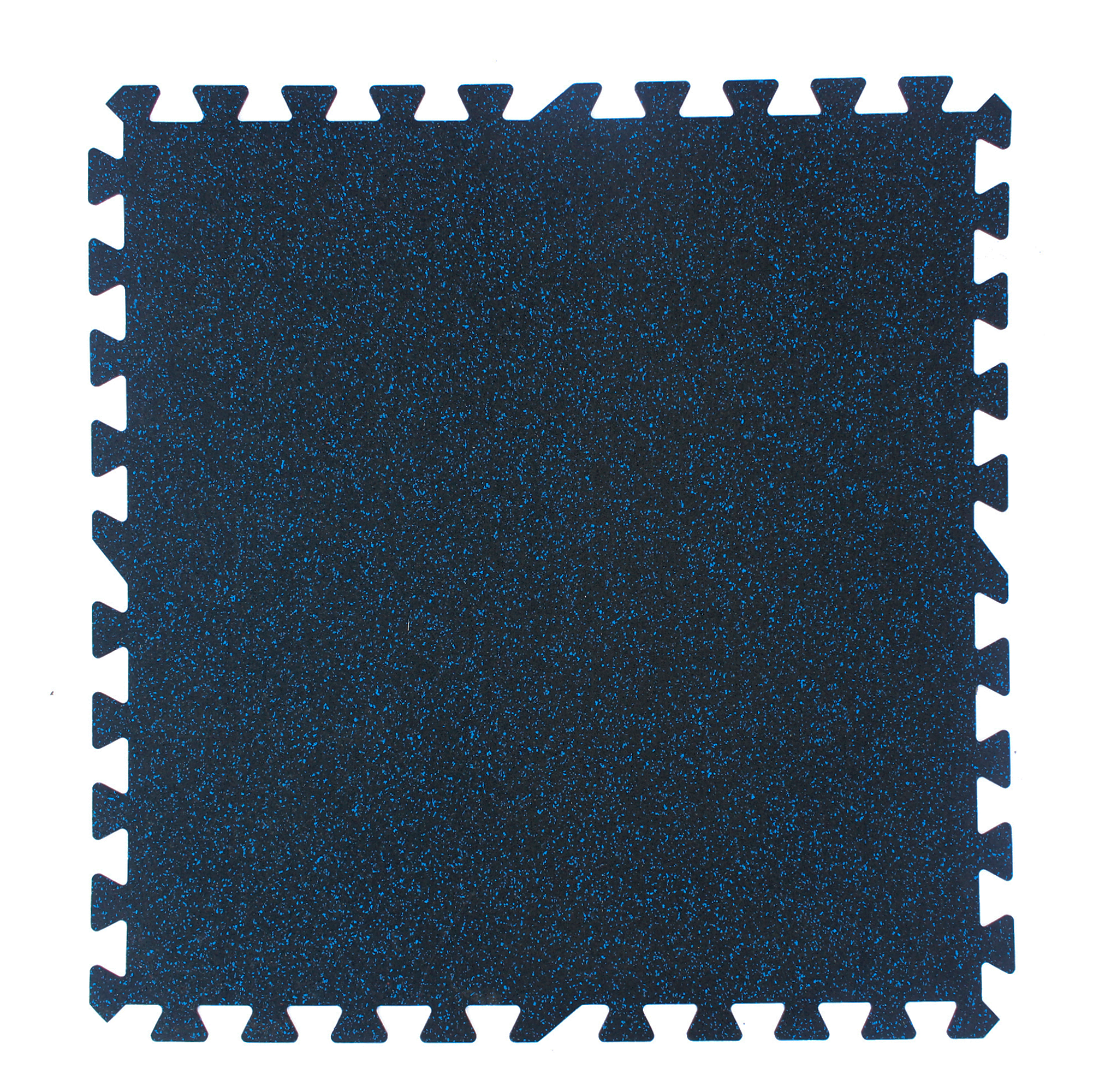 Plancha EPDM para gym | tipo puzzle | 05mm | color azul | 1*1mt
