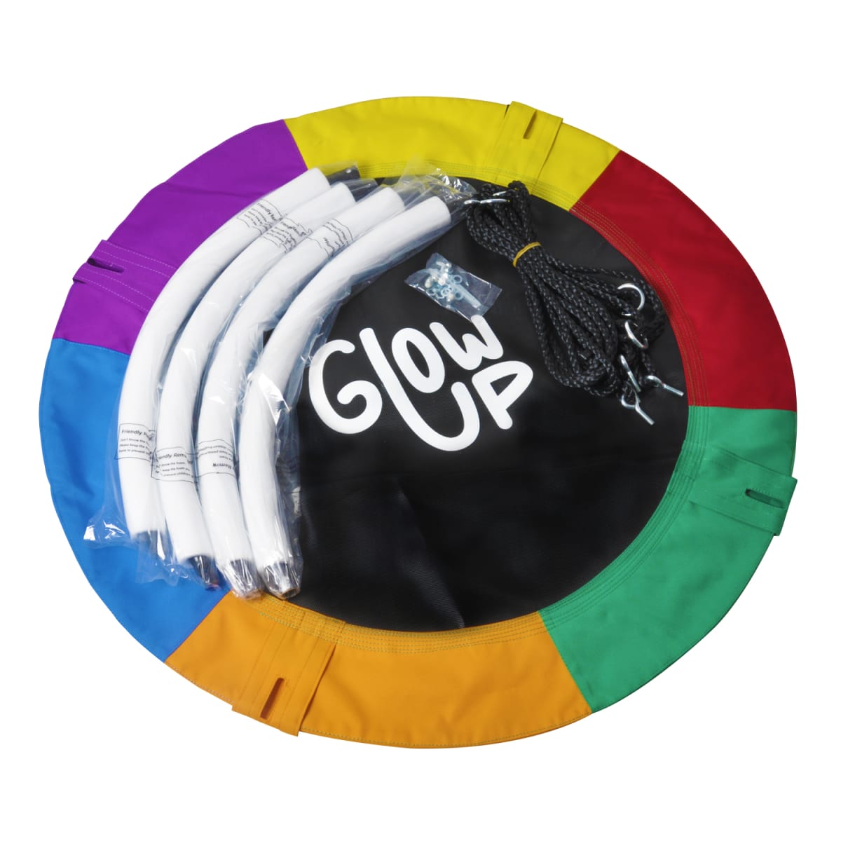 Columpio ovalado multicolor | Glowup - Imagen 3