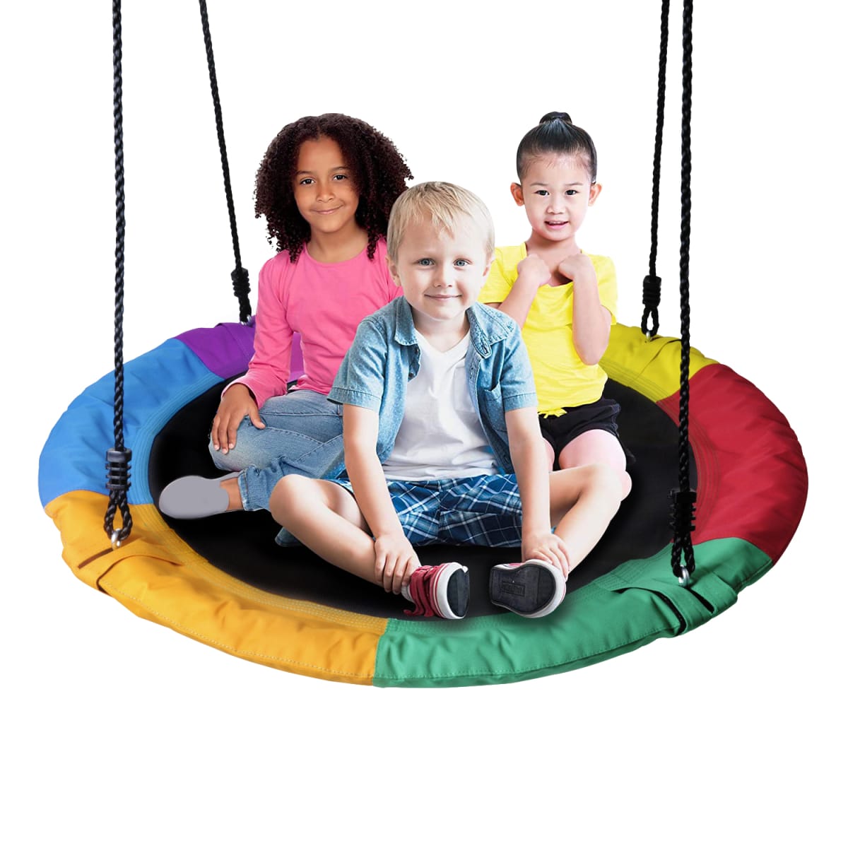 Columpio ovalado multicolor | Glowup - Imagen 4