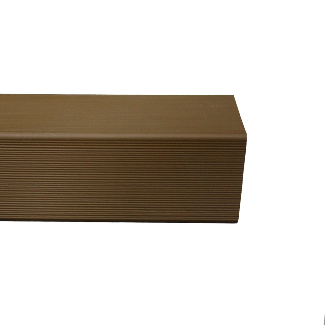 Perfil para Wall panel WPC | color café | 2,4mts*55*55mm - Imagen 2