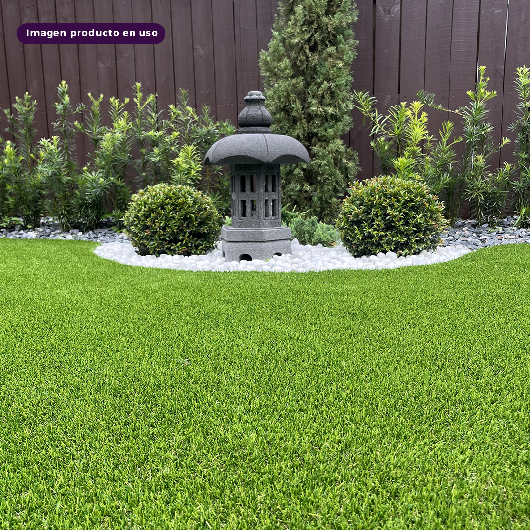 Pasto sintético ornamental | Importado USA: Crown | densidad 35mm | Rollo 4,57*30,48mts - Imagen 4
