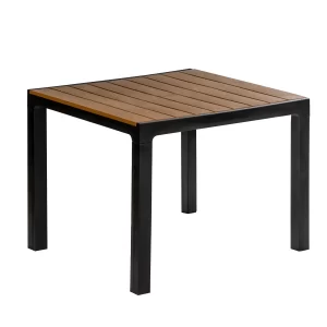 Mesa tipo cuadrada | Modelo Madeira | color tabaco - MQ