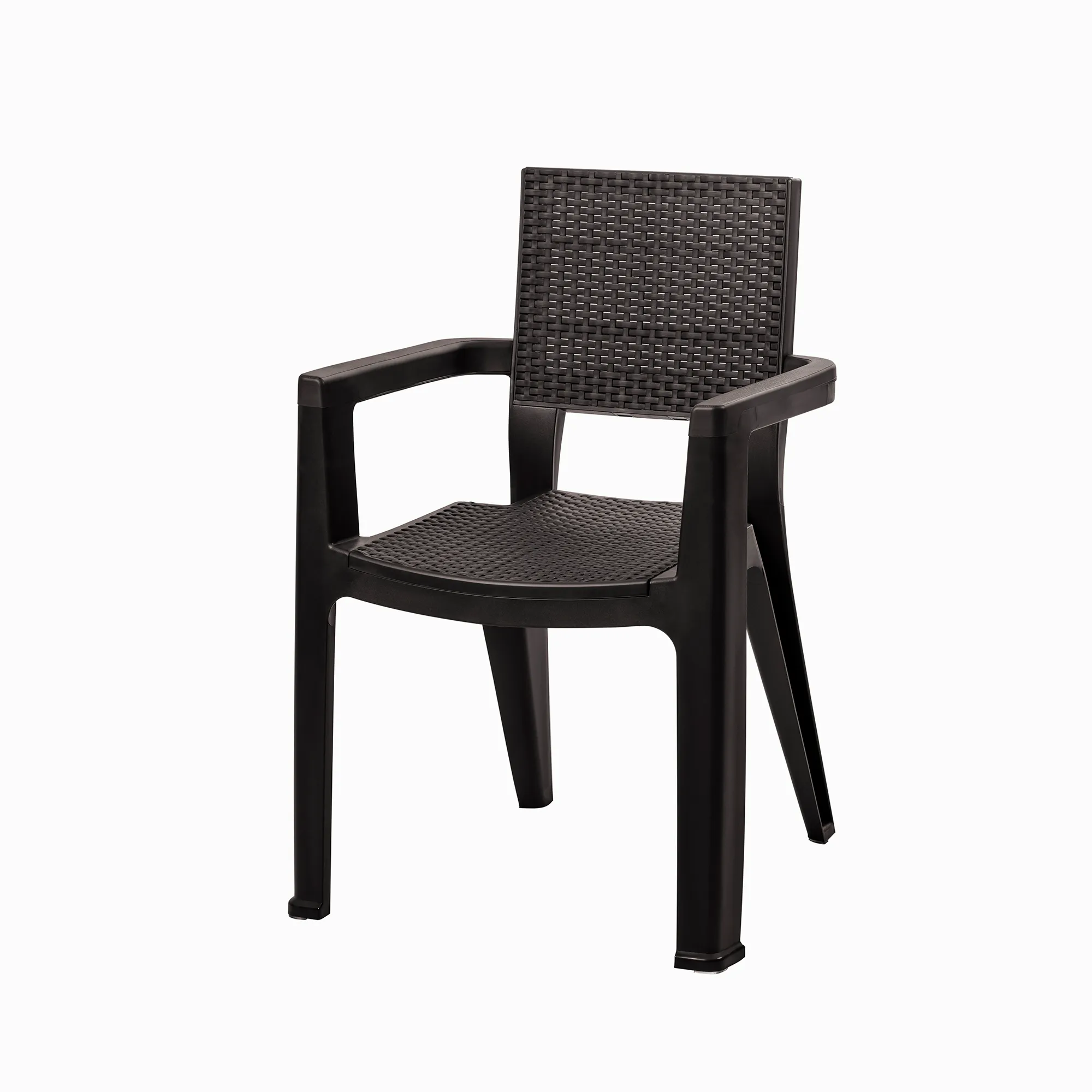 Silla exterior/interior | Modelo Ferrara | color café oscuro - MQ