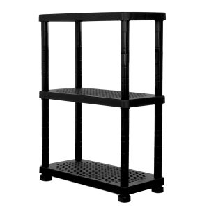 Estantería modular | Modelo Forte | 3 niveles | color negro -MQ