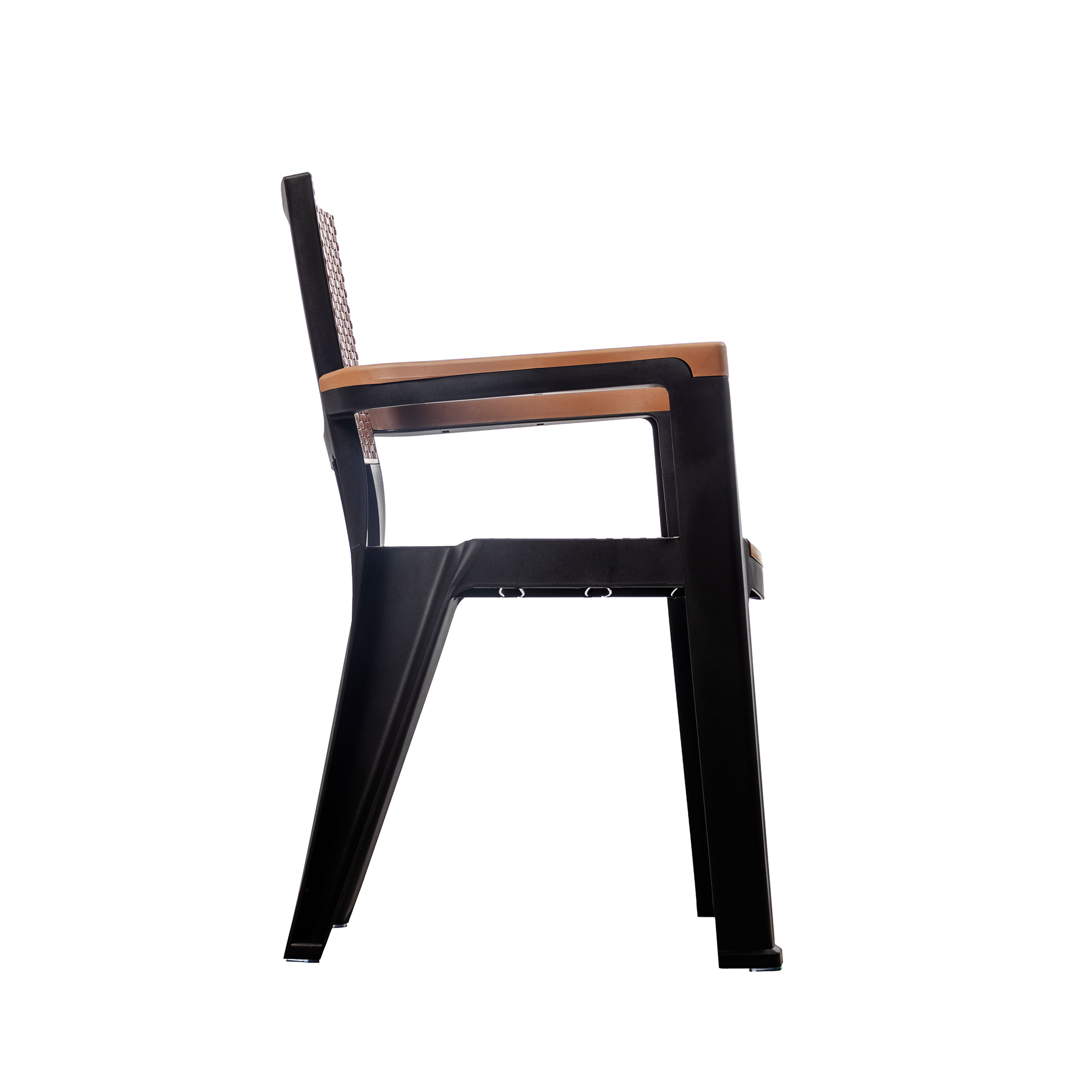 Silla exterior/interior | Modelo Ferrara | color tabaco - MQ - Imagen 7