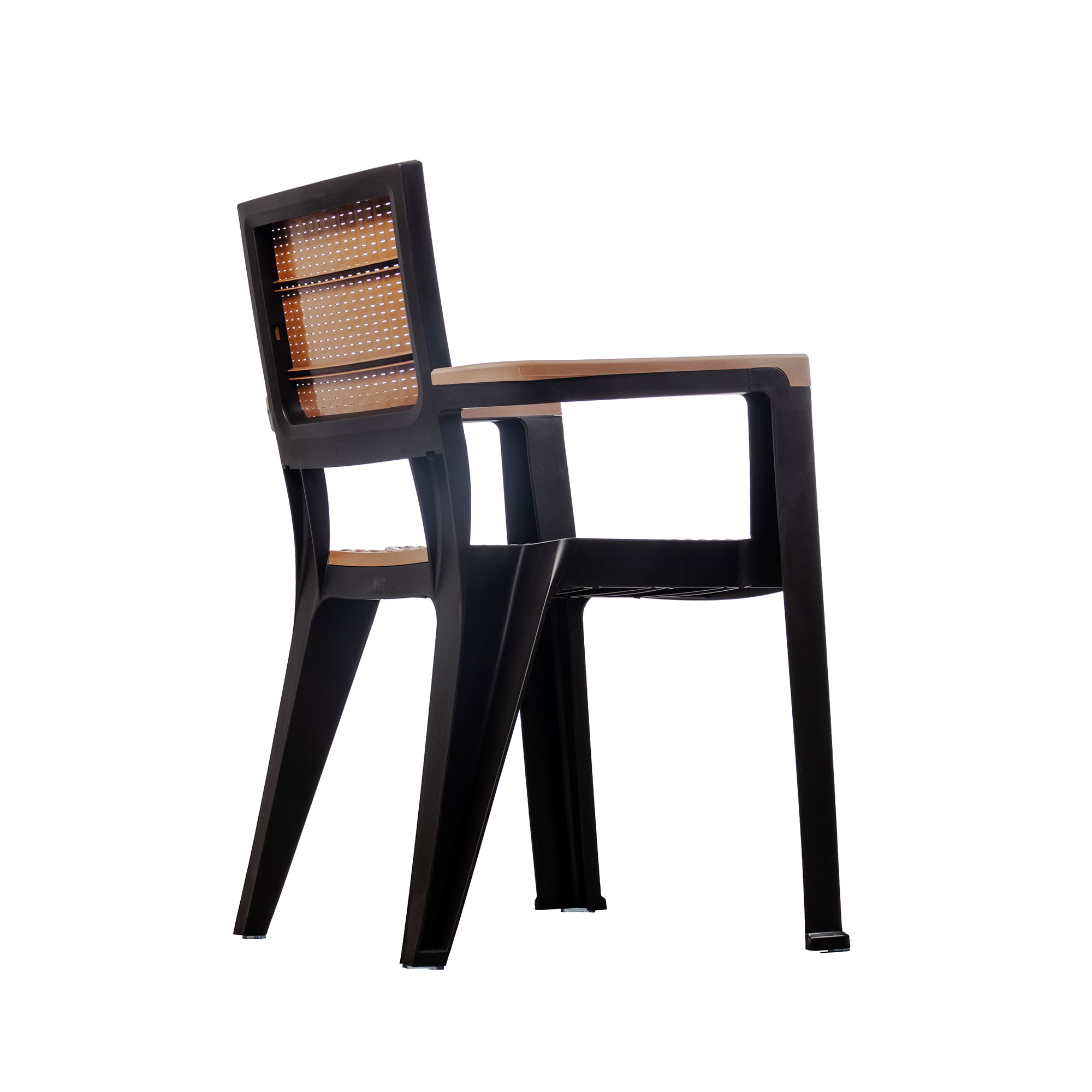 Silla exterior/interior | Modelo Ferrara | color tabaco - MQ - Imagen 6