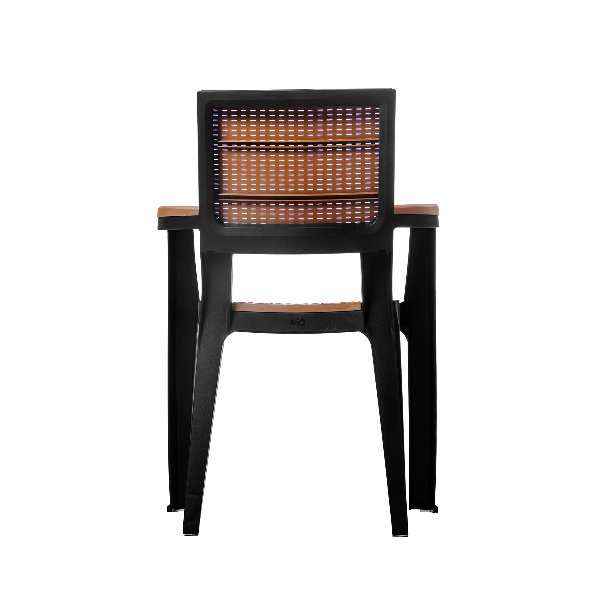 Silla exterior/interior | Modelo Ferrara | color tabaco - MQ - Imagen 5