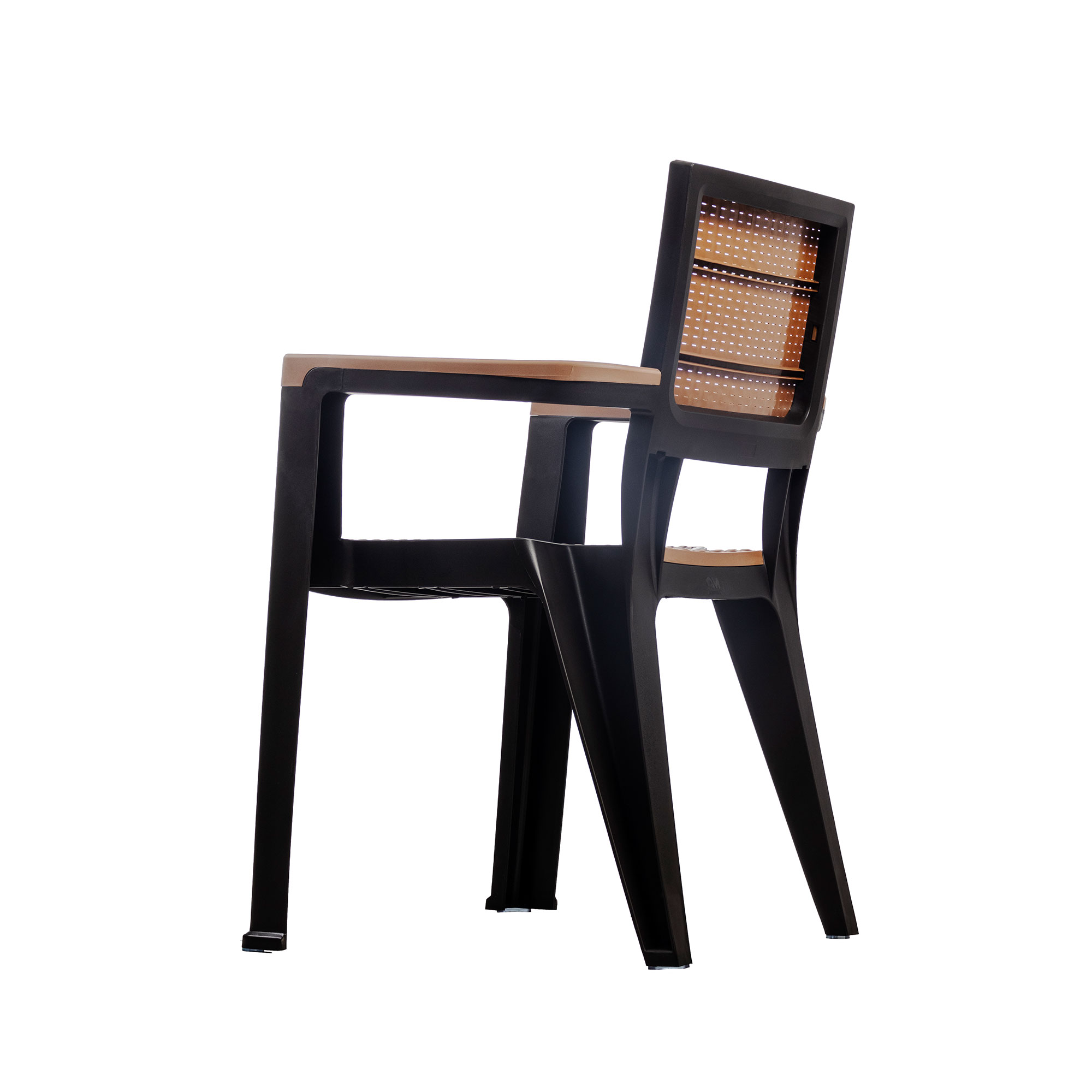 Silla exterior/interior | Modelo Ferrara | color tabaco - MQ - Imagen 4