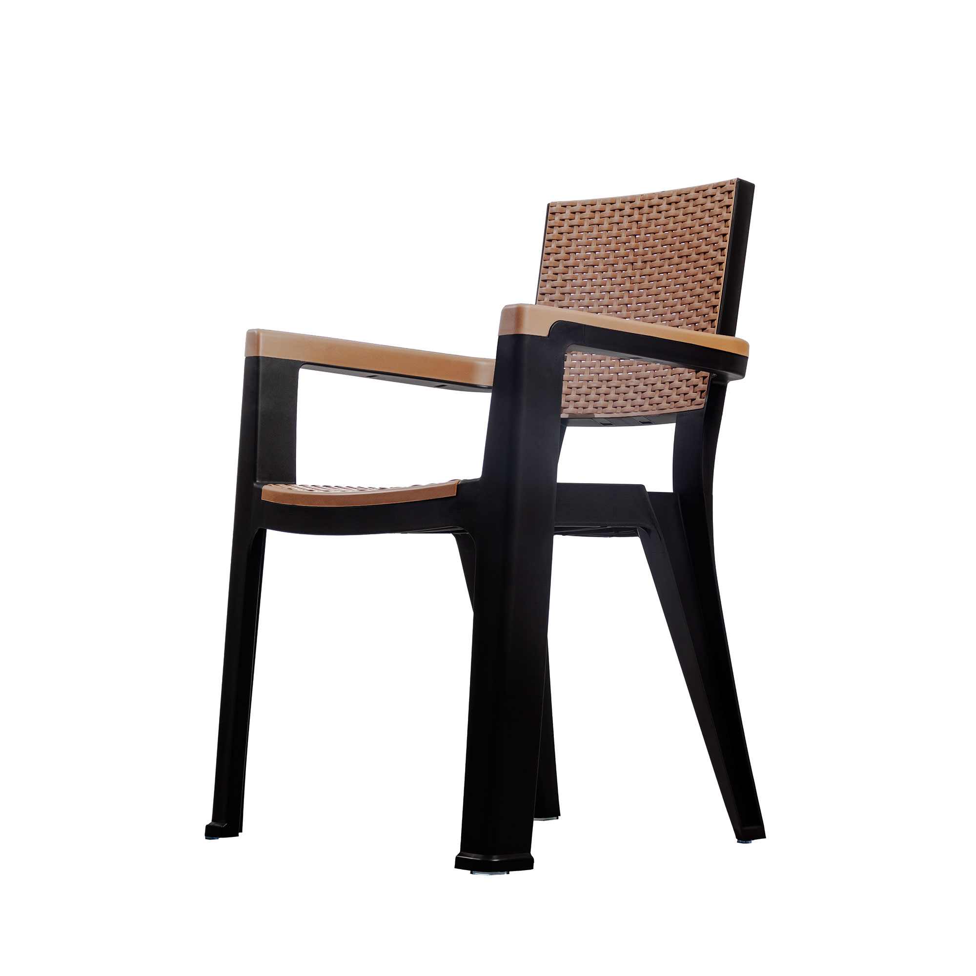 Silla exterior/interior | Modelo Ferrara | color tabaco - MQ - Imagen 2