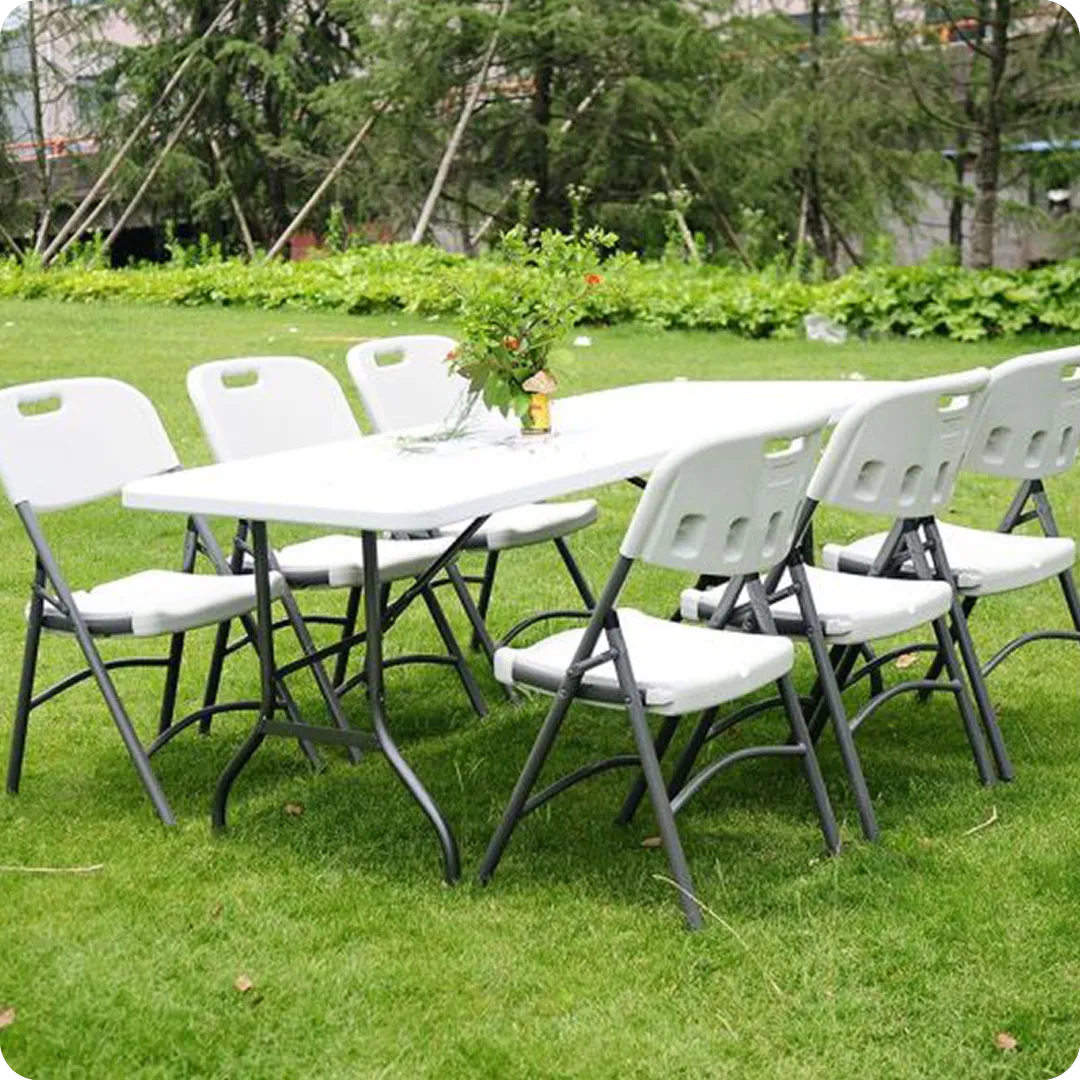 QRubber | Sillas y mesas plegables