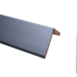 Perfil para Wall panel WPC | color gris claro | 2,4mts *55*55mm