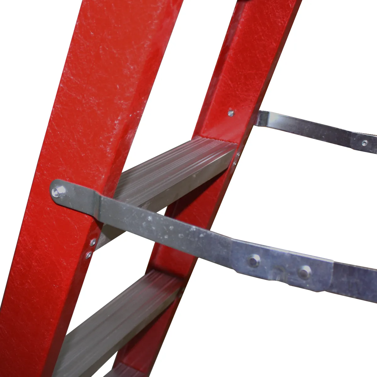 Escalera fibra de vidrio | tipo tijera doble acceso | 6 peldaños | 1.7mt - Imagen 5