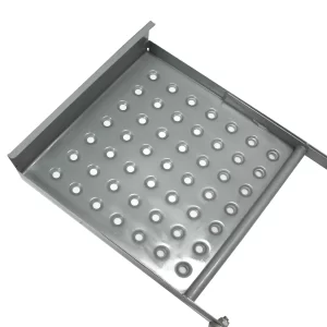 Plataforma de trabajo para escalera aluminio multiuso | tipo orificio