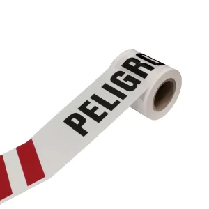 Rollo cinta demarcatoria de peligro | largo 350mts