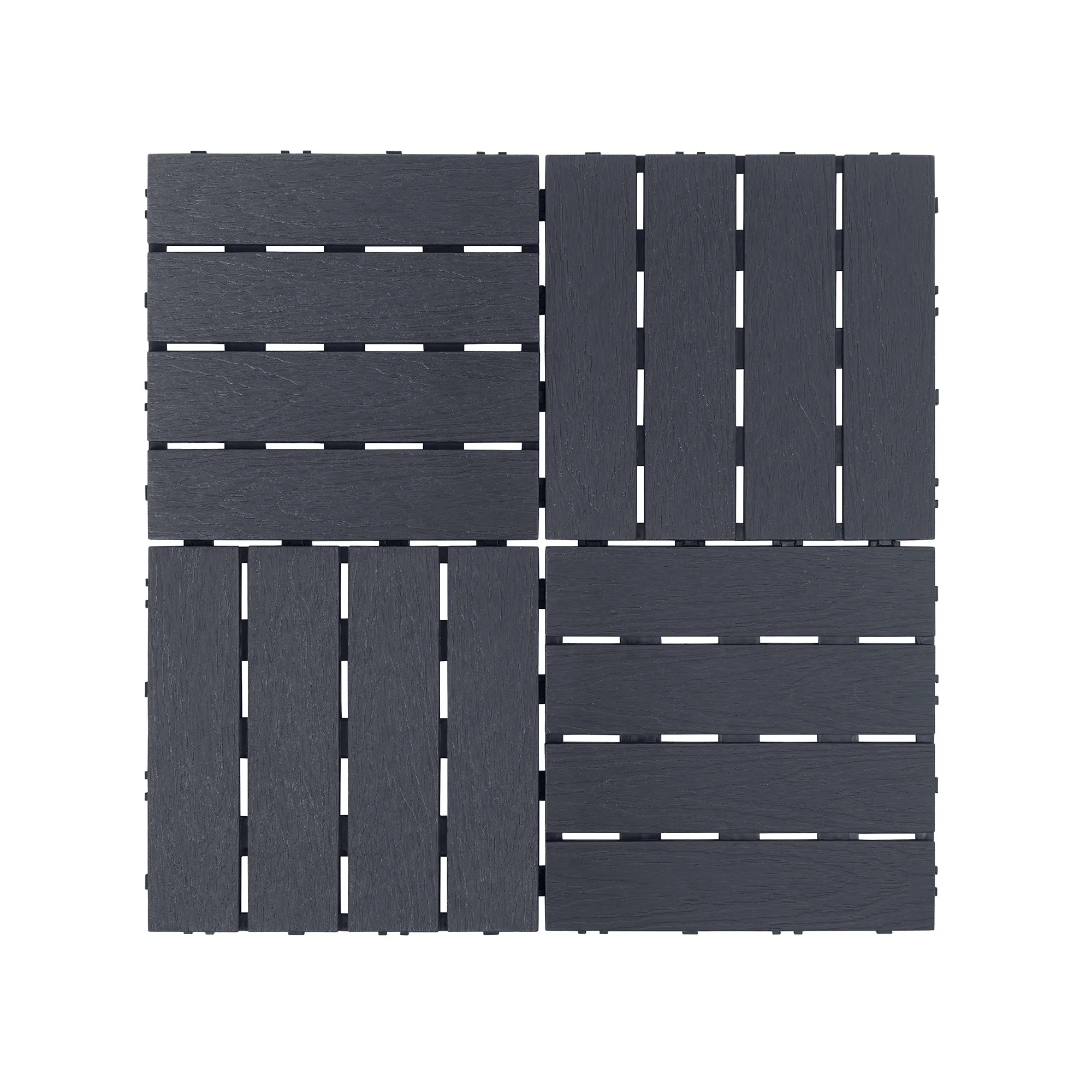 Piso armable para exterior | Modelo Madeira | color gris grafito - MQ - Imagen 4