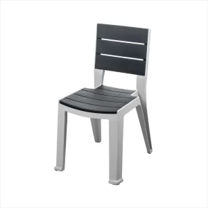 Silla exterior/interior | Modelo Madeira | sin brazos | color cuarzo - MQ