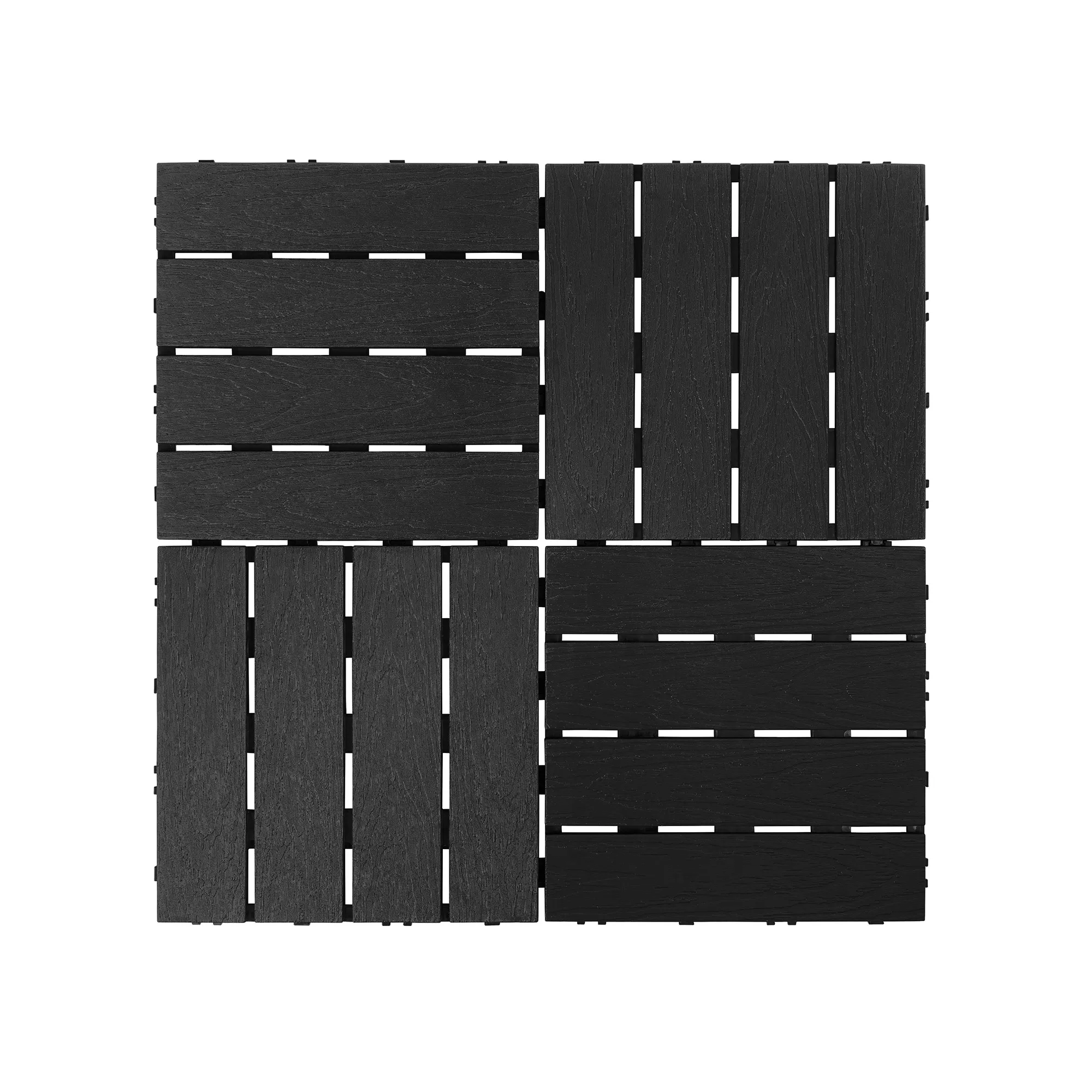 Piso armable para exterior | Modelo Madeira | color negro - MQ - Imagen 5