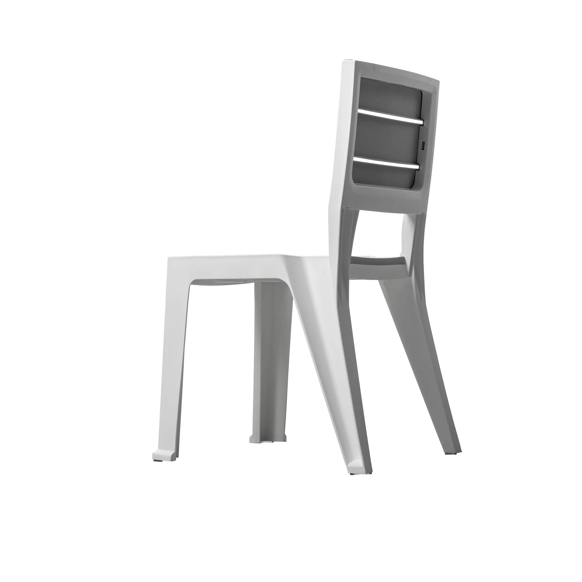 Silla exterior/interior | Modelo Madeira | sin brazos | color plateado - MQ - Imagen 5