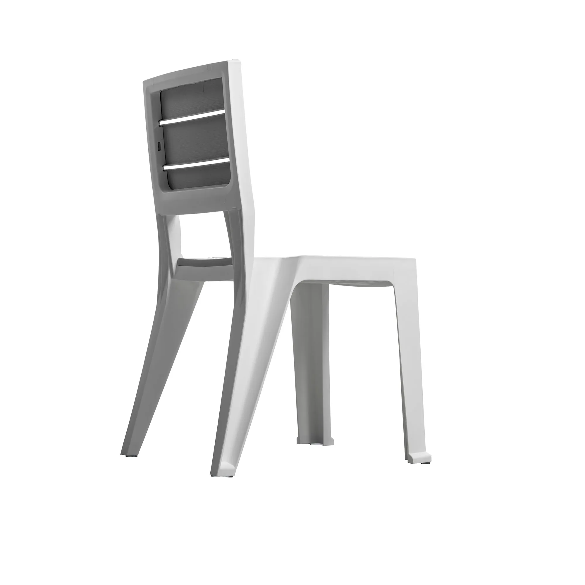 Silla exterior/interior | Modelo Madeira | sin brazos | color plateado - MQ - Imagen 7