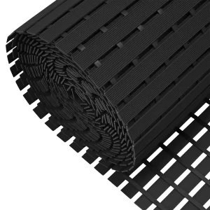 Mat/Piso de PVC en rollo para spa y zonas húmedas | 06mm *61cm *13mts | color negro
