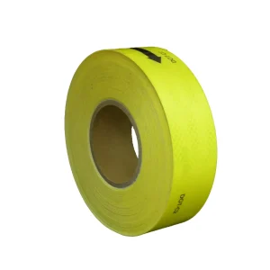 Cinta reflectante alta intensidad | color amarillo | 50mm *45,72mts