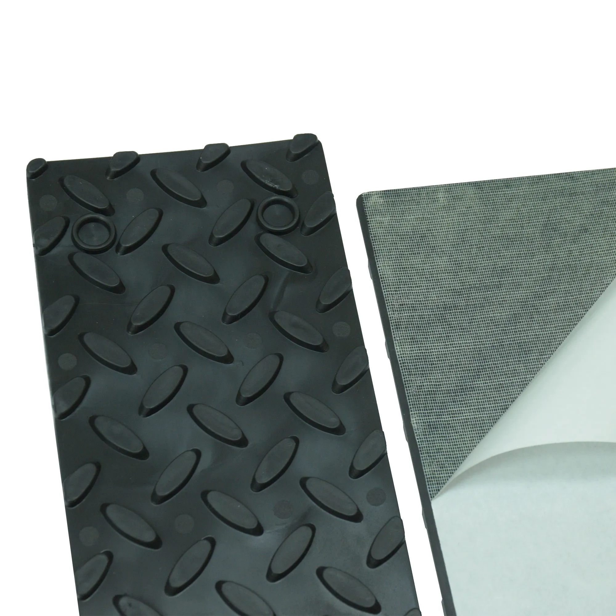 Grada peldaño tipo diamantada autoadhesiva (2 UN) | 39 *10cm *5mm - Imagen 2